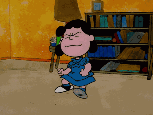 Lucy Lucy Van Pelt GIF