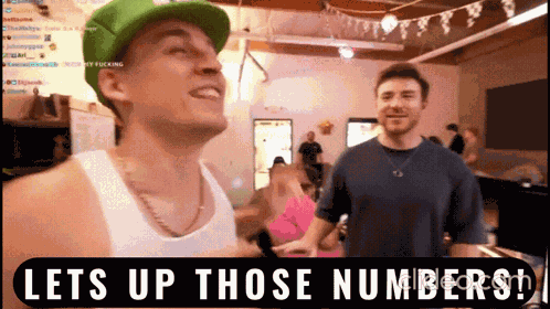 Ludwig Lets Up Those Numbers GIF