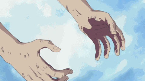 Luffy Breakdown One Piece GIF