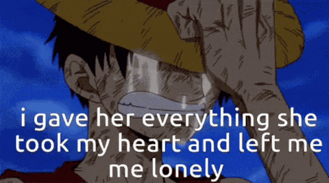 Luffy Luffy Cry GIF