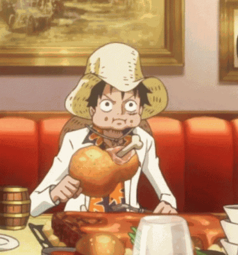 Luffy Luffy Eat GIF
