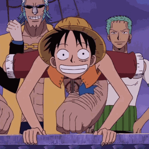 Luffy Ride It GIF