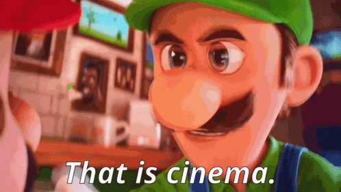 Luigi That Is Cinema GIF