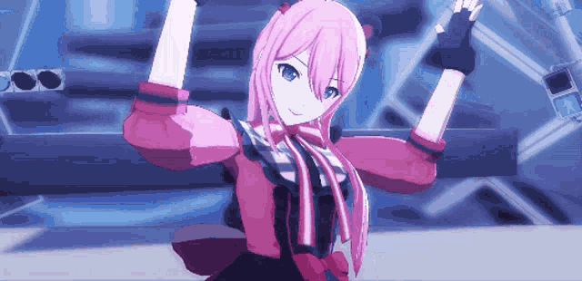 Luka Megurine Vocaloid GIF