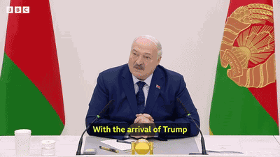 Lukashenko Trump GIF