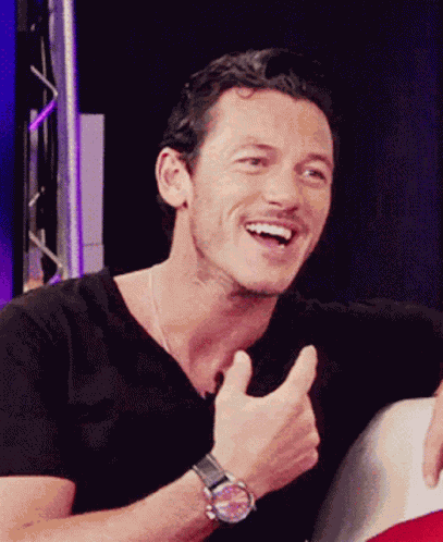 Luke Evans GIF