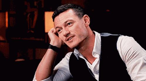 Luke Evans GIF
