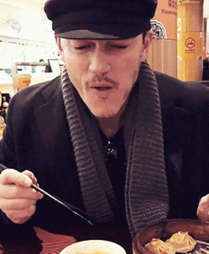 Luke Evans GIF