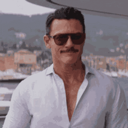 Luke Evans GIF