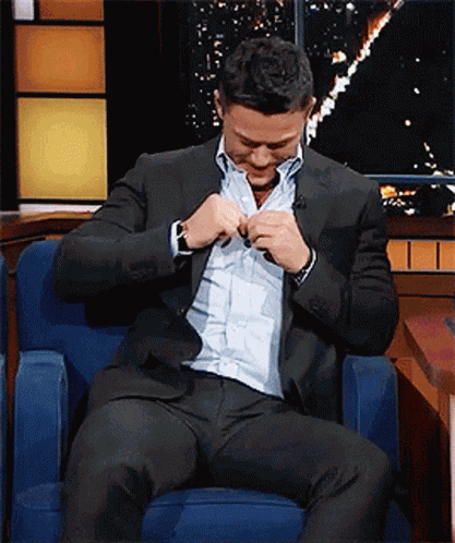 Luke Evans GIF
