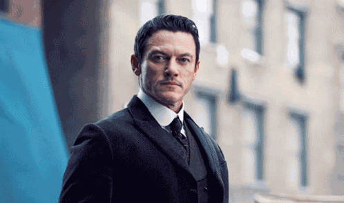 Luke Evans GIF