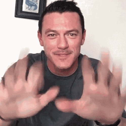 Luke Evans GIF