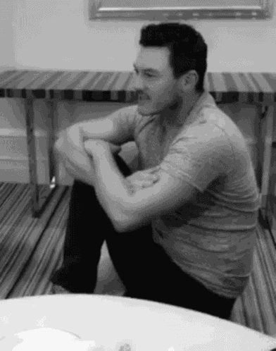 Luke Evans GIF