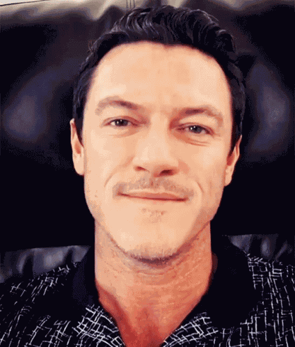 Luke Evans GIF