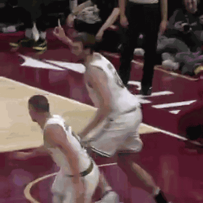 Luke Kornet Luke Kornet Finger Wag GIF