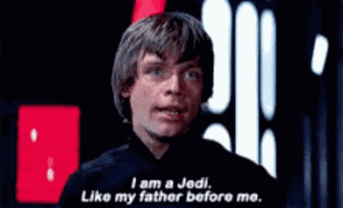 Luke Skywalker Jedi GIF