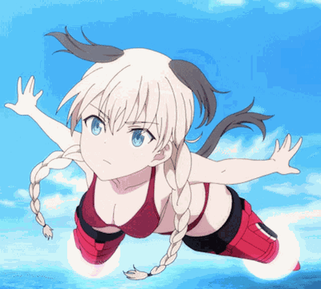 Luminous Witches Renmei Kuugun Koukuu Mahou Ongakutai Luminous Witches GIF