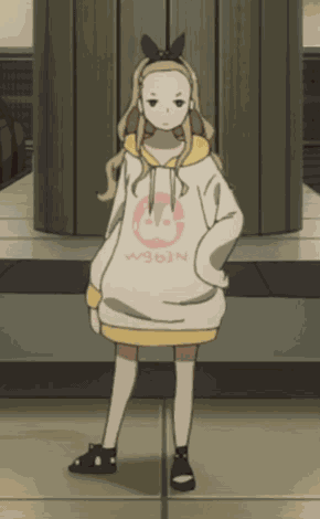 Lycoris Recoil Kurumi GIF