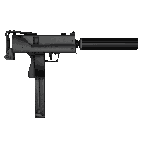 Mac-10 Gun Sticker