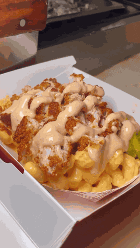 Mac And Cheese Chicken GIF