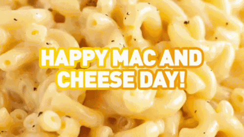 Mac & Cheese Day GIF