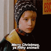 Macaulay Culkin Merry Christmas GIF