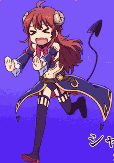 Machikado Mazoku Anime GIF