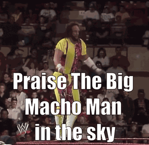 Macho Man Macho Man Randy Savage GIF