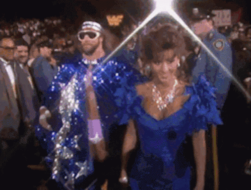Macho Man Sparkling GIF