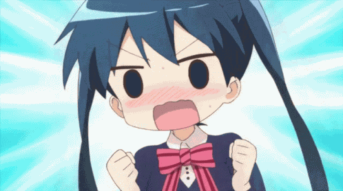 Mad Anime Girl Mad GIF