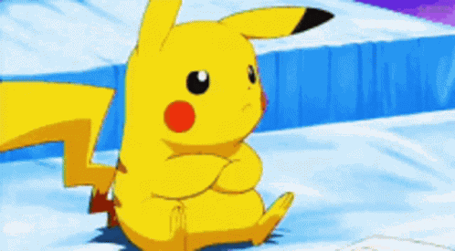 Mad Pikachu GIF