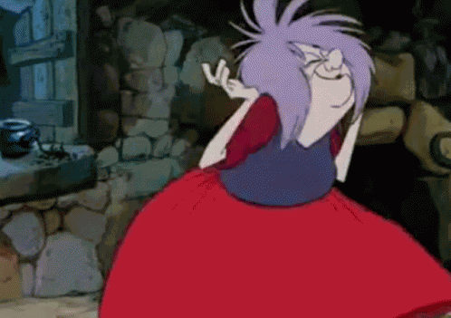 Madam Mim Happy Dance GIF