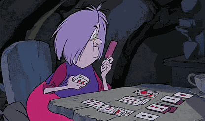 Madam-mim Old-women-with-mauve-hair GIF