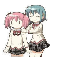 Madoke Magica Anime Sticker