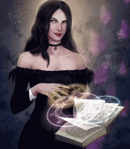 Magic Book Of Shadows GIF