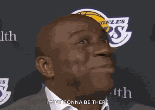 Magic Johnson No GIF
