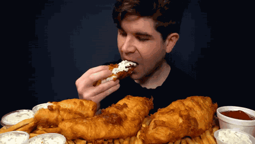 Magic Mikey Fish And Chips GIF