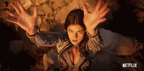 Magic Yennefer GIF