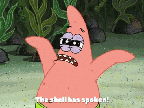 Magicconchshell Patrick GIF