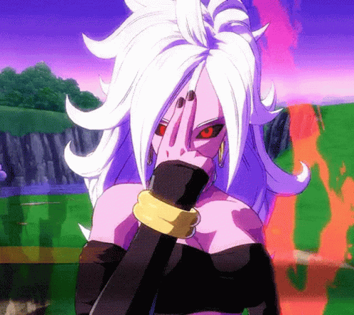 Majin Android21 Power GIF