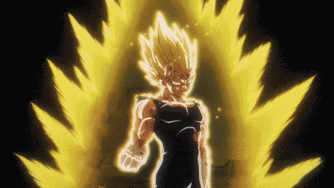 Majin Vegeta Majin Buu GIF