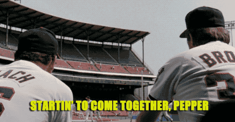 Major League Lou Brown Coming Together Major League Brown Pepper Come Together GIF