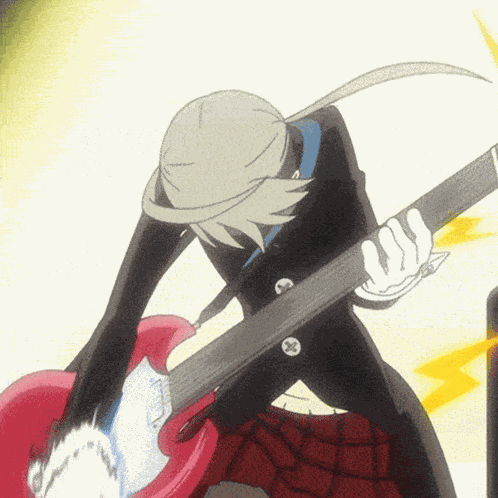 Maka Albarn Guitar GIF