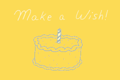 Make A Wish Happy Birthday GIF