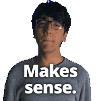Makes Sense Make Sticker