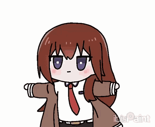 Makise Kurisu Makise Kurisu Spin GIF