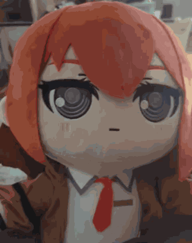 Makise Kurisu Steins Gate GIF