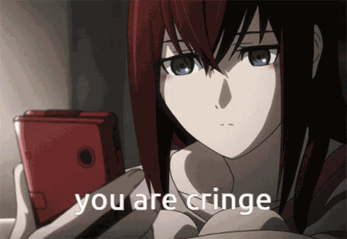 Makise Kurisu Steins Gate GIF