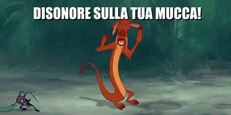 Maledire Maledizione Disonore Sulla Tua Mucca Vergogna Terribile Che Schifo Vergognati GIF