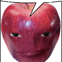Malicious Malicious Apple Sticker